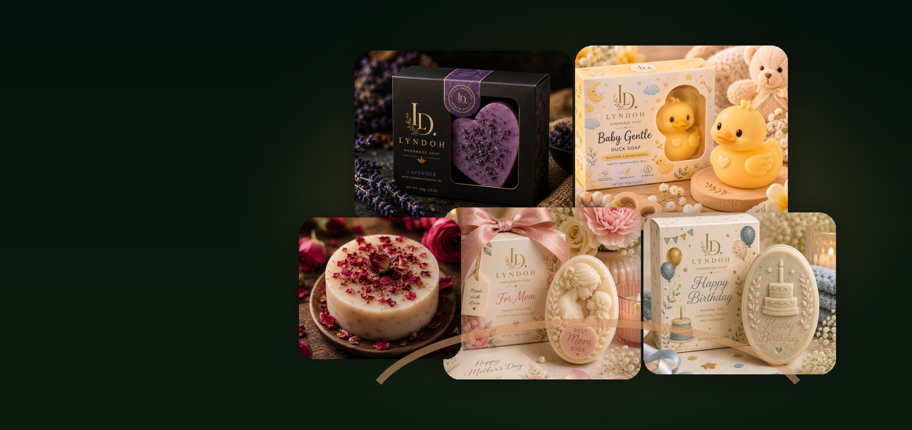 LYNDOH soap gift collection